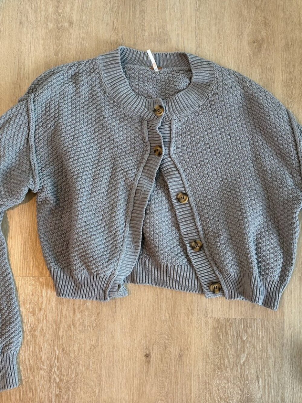 Free People grey cardigan
